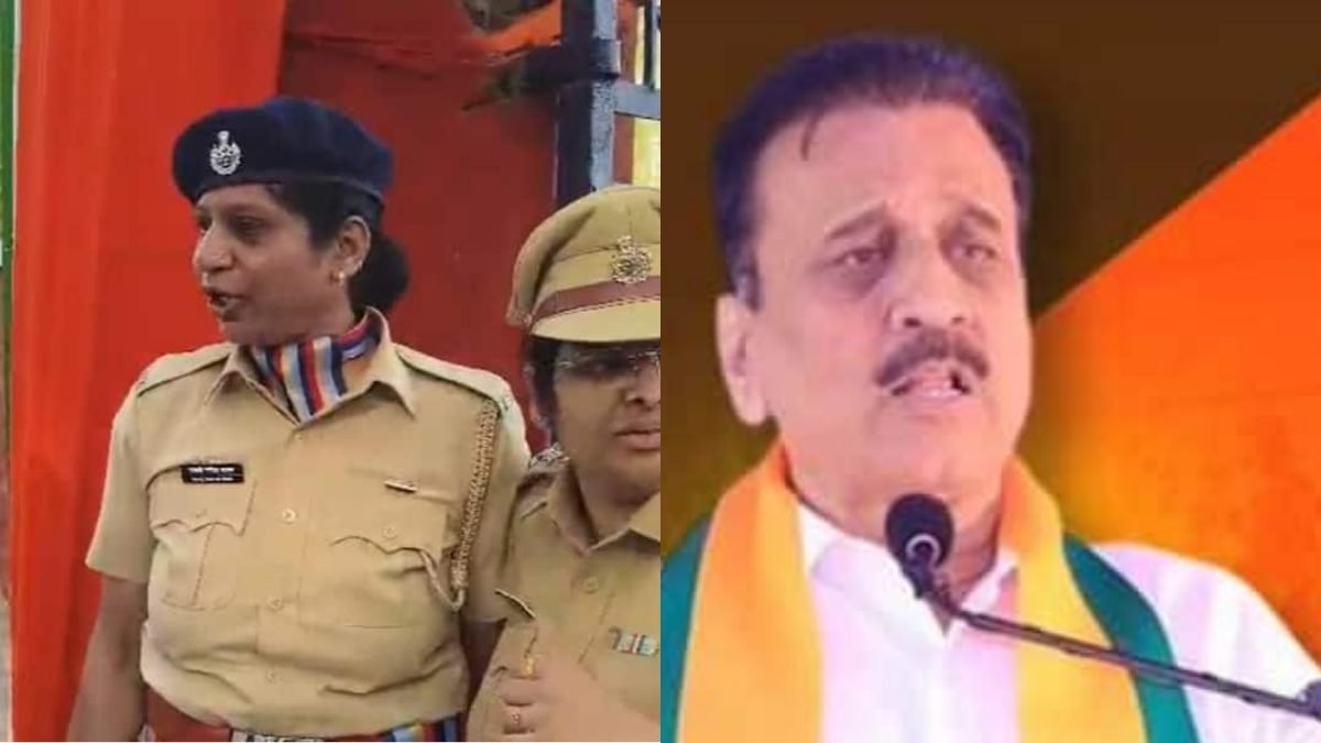 नासिक गणतंत्र दिवस समारोह में मंत्री महाजन पर महिला कर्मचारी का विरोध